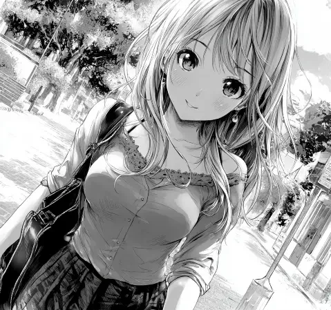 一本摊开的漫画书展示复杂人物关系图